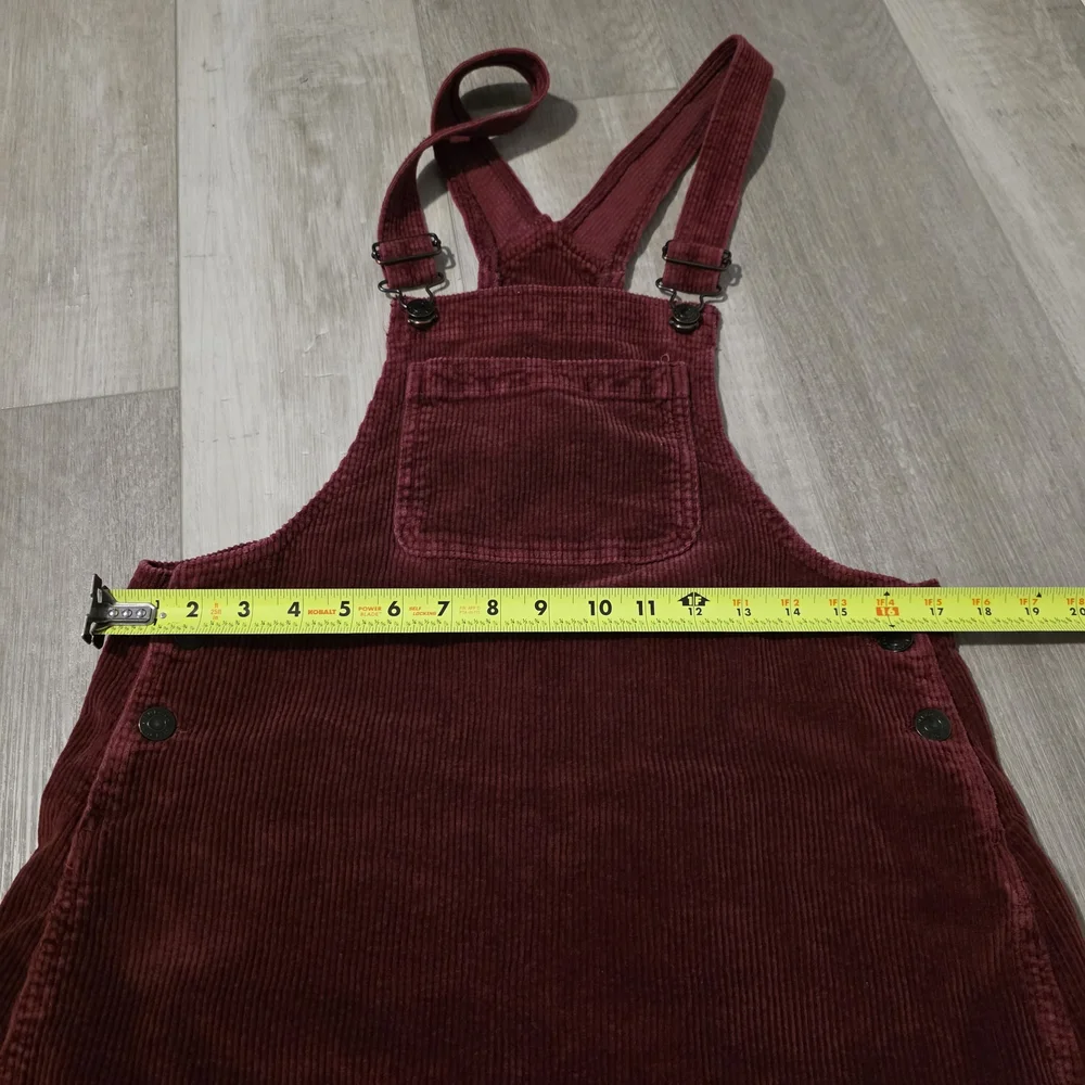 American Eagle Dark Red Corduroy Dress - Picture 5 of 7